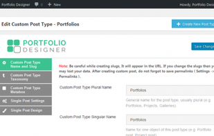 Portfolio Designer WordPress Plugin screenshot 2