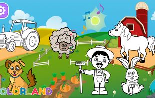 Colorland: Coloring and Sound for Kids screenshot 2