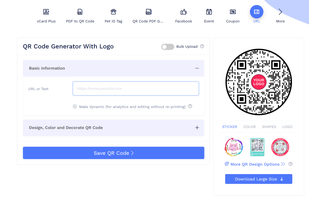 QRCodeChimp screenshot 1
