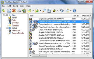ClipMate screenshot 1