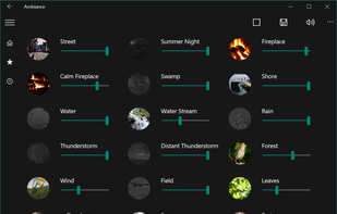 Ambiance Noise Mixer screenshot 1