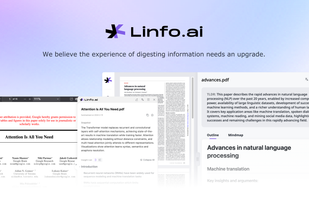 Linfo.ai screenshot 1