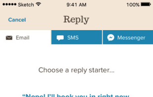 We go one step beyond just insights by generating context based templates for your email replies.