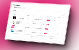 Manage your reading lists easily.