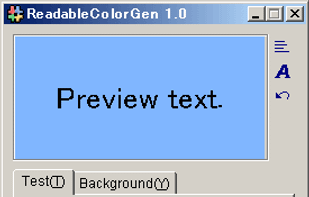 ReadableColorGen screenshot 1