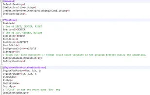 Windows 10 Virtual Desktop Enhancer screenshot 1