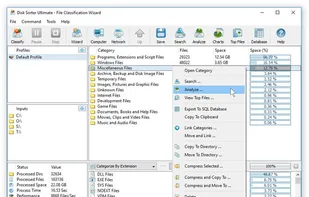 Disksorter screenshot 1