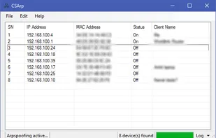 CSArp-Netcut screenshot 1