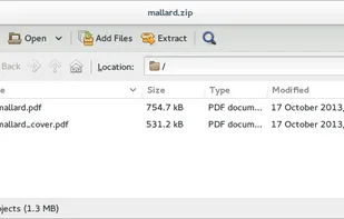 File Roller screenshot 1
