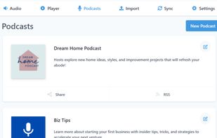 Blogcast screenshot 1