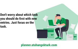 Just focus on the task.