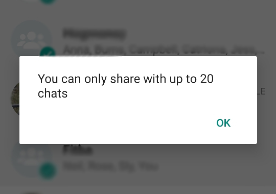 WhatsApp limiting message forwarding globally to fight misinformation image