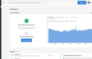 Manage all of your Linodes and Linode Services from a clean, elegant UI in our Cloud Manager