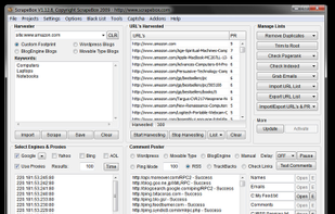 Scrapebox screenshot 1