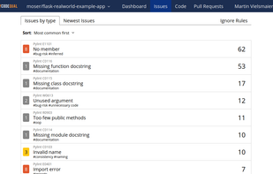 PyCodeQual screenshot 1