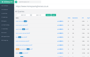 SEOTesting screenshot 2