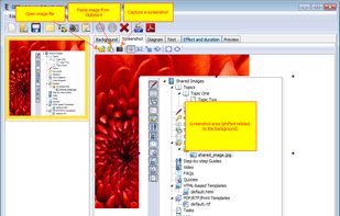 Capture screenshots.