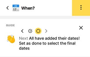 Coordinate availability with ease using Planira's visual calendar, where everyone can select and share their free dates.