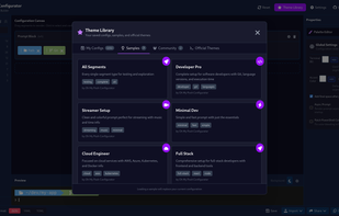 Oh My Posh Configurator screenshot 1