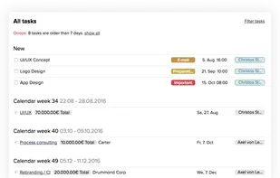 CentralStationCRM screenshot 2