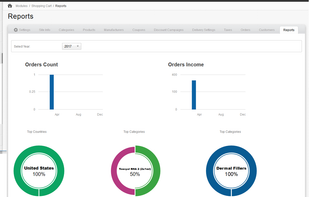 ApPHP Shopping Cart screenshot 1