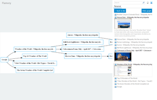 Snapshots are automatically grouped into topics