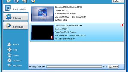 Boilsoft DVD Creator screenshot 1