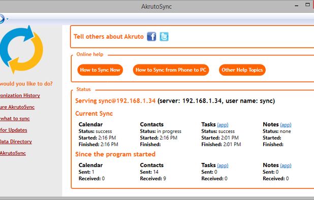 AkrutoSync: Automatically and privately syncs Outlook PC contacts 