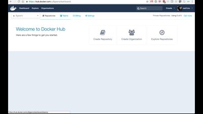 Docker Hub screenshot 1