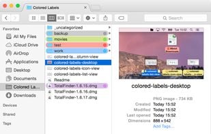 TotalFinder screenshot 1