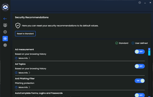 AntiBrowserSpy screenshot 3