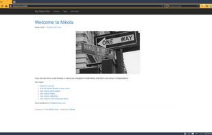 Nikola screenshot 1