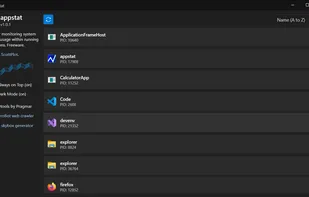 appstat screenshot 1