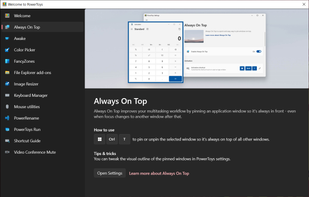 PowerToys - Always on Top screenshot 1