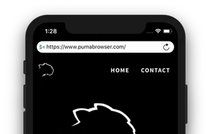 Puma Browser screenshot 1