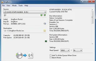ImgBurn screenshot 1