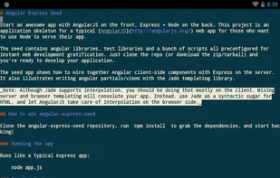 JuiceSSH screenshot 1
