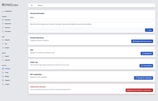Account Settings