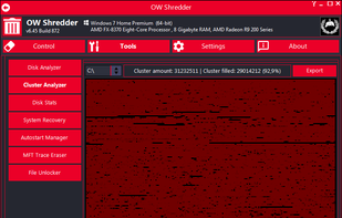 Tools - Cluster Analyzer