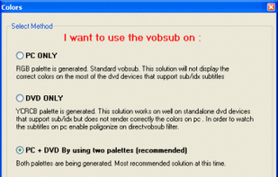 Txt2Vobsub screenshot 1