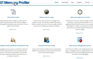 .NET Memory Profiler screenshot 1