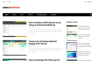 Linux Uprising screenshot 1