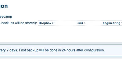 Backups of storage services to Dropbox