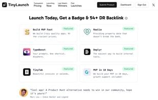 TinyLaunch screenshot 1