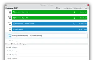 Merkuro Calendar screenshot 1