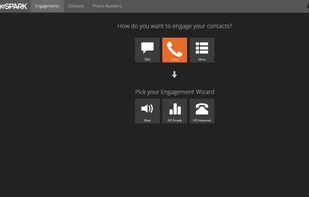 engageSPARK screenshot 2
