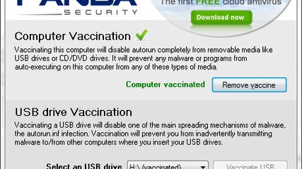 Panda USB Vaccine screenshot 1