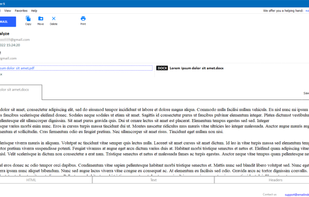 a DOCX attachment opened in-app without the need to hop on MS Word.