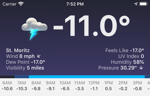 Snowflake Weather screenshot 1