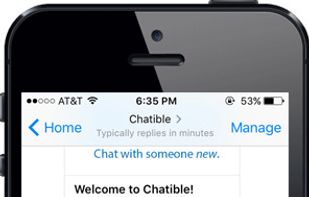 Chatible screenshot 1